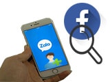 Now finding Zalo friends on your phone is easier than ever through the link to your Facebook account available because, this will be really convenient if you and your friends use both Zalo and Facebook social networks at the same time.